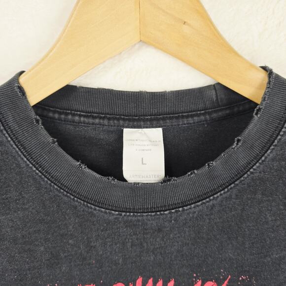 Naruto Pain Distressed Shirt Mens Large Black This World Shall Know Anime Manga - Picture 6 of 11